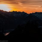 Sonnenuntergang im Karwendel