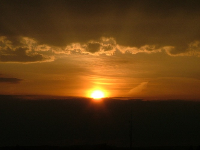 Sonnenuntergang im Kellnerweg