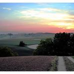 Sonnenuntergang im Klettgau