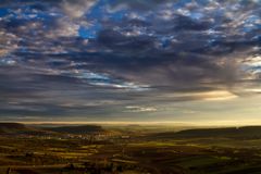 Sonnenuntergang im Ländle