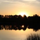 Sonnenuntergang im Land der 1000 Seen