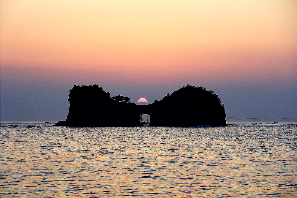 Sonnenuntergang im Land des Lächelns