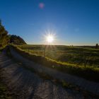 Sonnenuntergang im Landkreis Landsberg