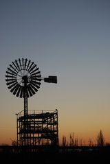 Sonnenuntergang im Landschaftspark 1