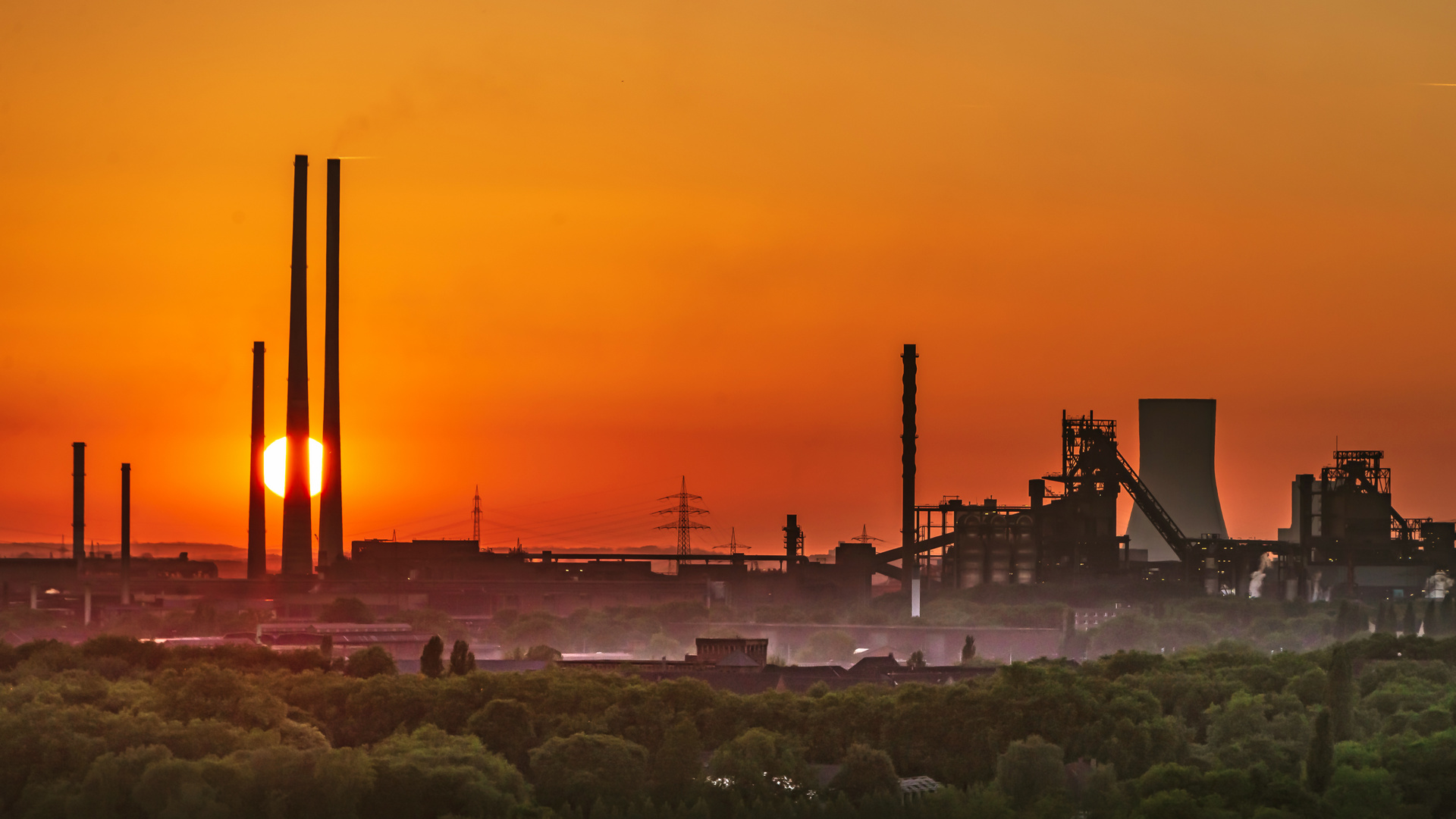 Sonnenuntergang im Lapadu