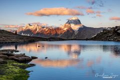 Sonnenuntergang im Lötschental