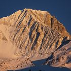 Sonnenuntergang im Lötschental - Bietschhorn