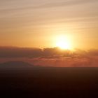 Sonnenuntergang im Lumo Schutzgebiet