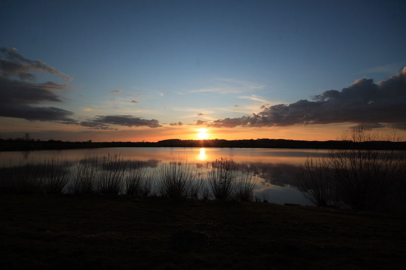 Sonnenuntergang im Mai...