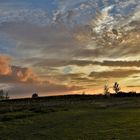 Sonnenuntergang im Markgräfler - Land