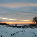 Sonnenuntergang im Markgräflerland