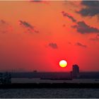 Sonnenuntergang im Marmara Meer