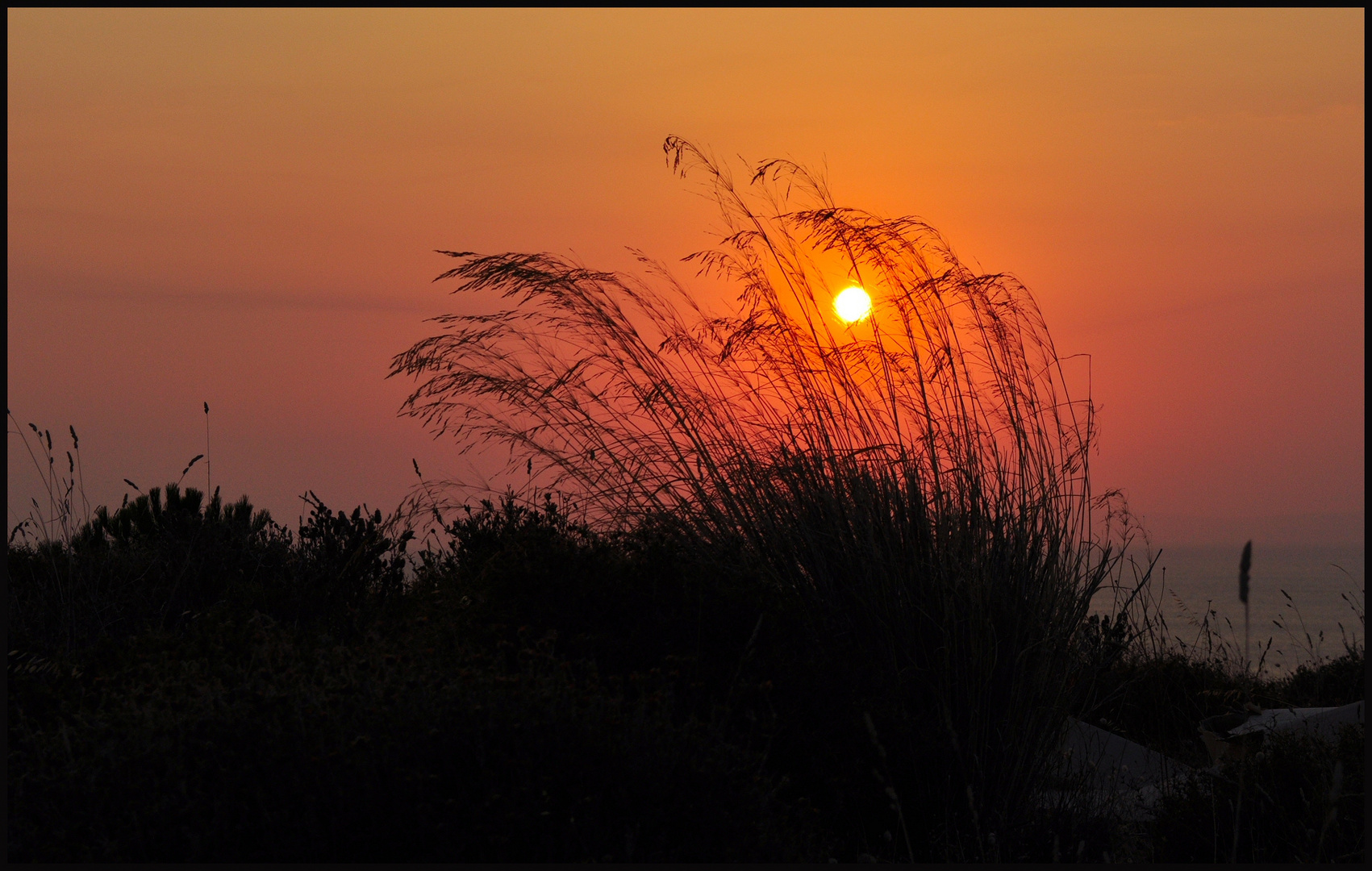 Sonnenuntergang im Marmarameer