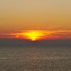 Sonnenuntergang im Mittelmeer