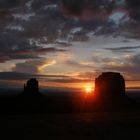 Sonnenuntergang im Monument Valley 2