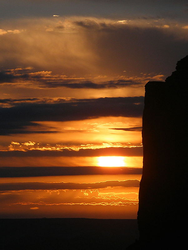 Sonnenuntergang im Monument Valley