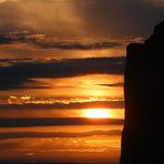 Sonnenuntergang im Monument Valley