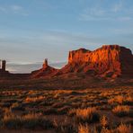 Sonnenuntergang im Monument Valley