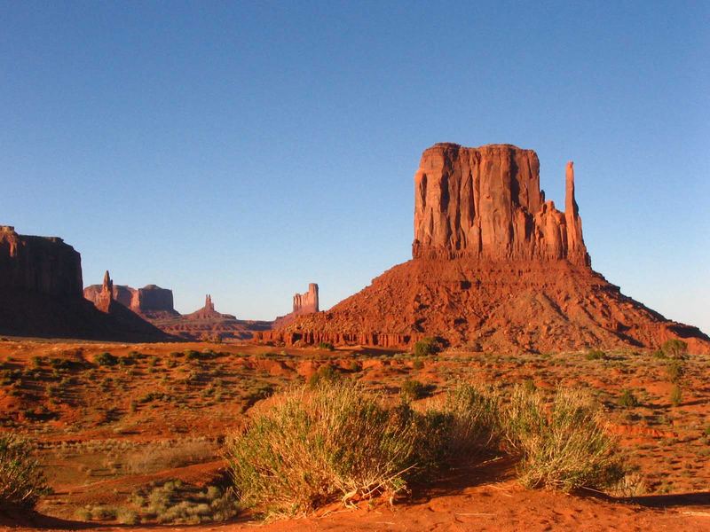 Sonnenuntergang im Monument Valley