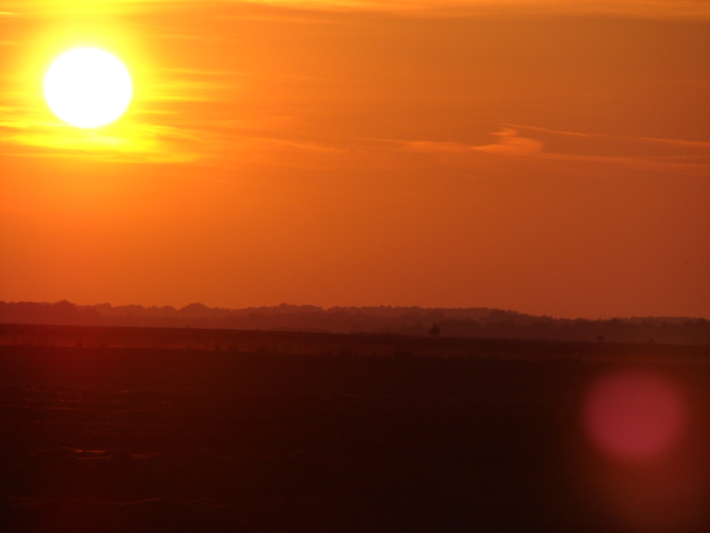 Sonnenuntergang im Moor