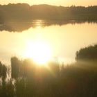 Sonnenuntergang im Moor