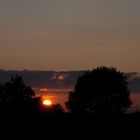 Sonnenuntergang im Münsterland