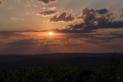 Sonnenuntergang im Naheland 15.06. 2023 I