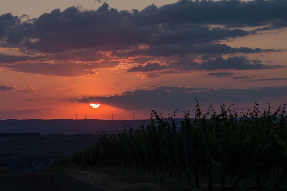 Sonnenuntergang im Naheland 15.06. 2023 III