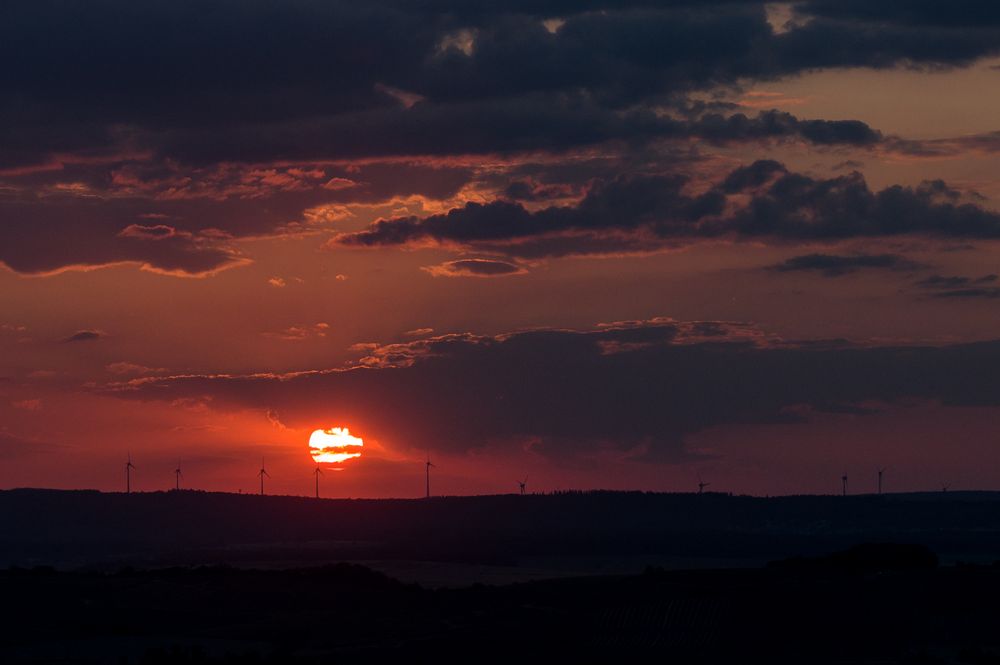 Sonnenuntergang im Naheland 15.06. 2023 IV