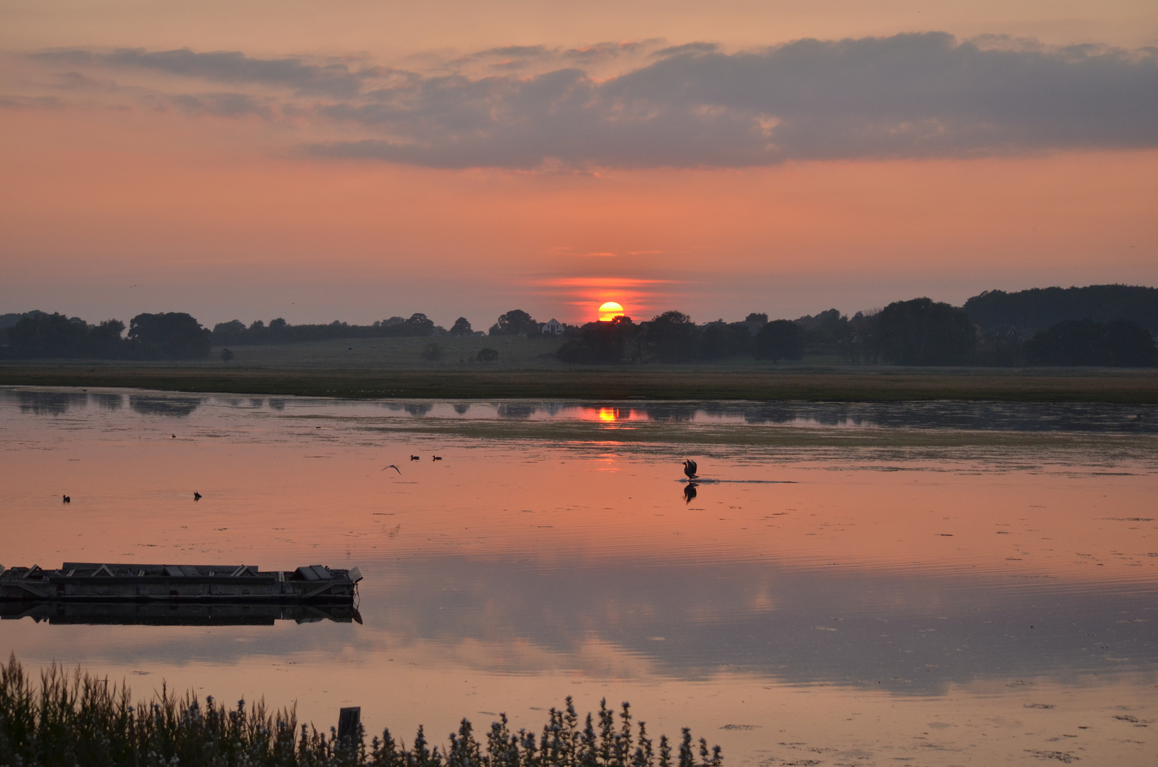 Sonnenuntergang im Naturschutzgebiet 2