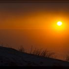 Sonnenuntergang im Nebel