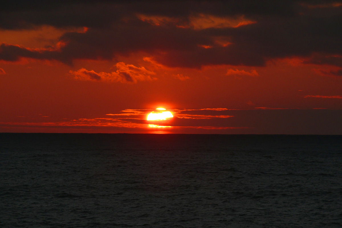 Sonnenuntergang im Norden