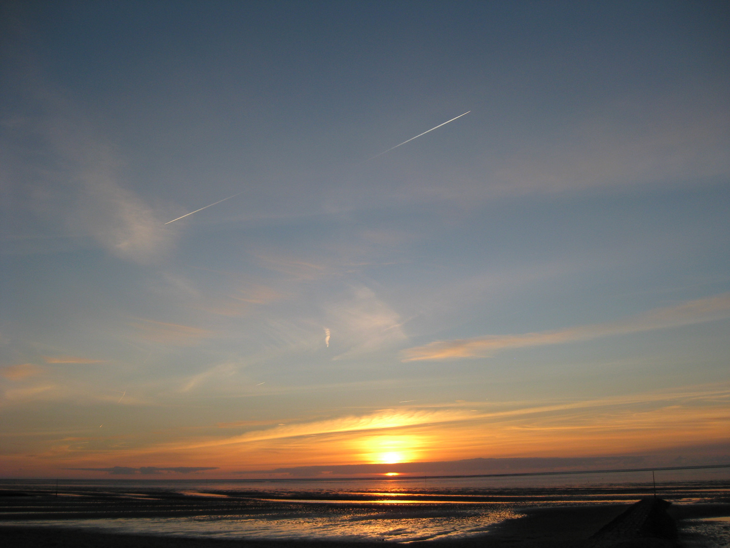 Sonnenuntergang im Norden