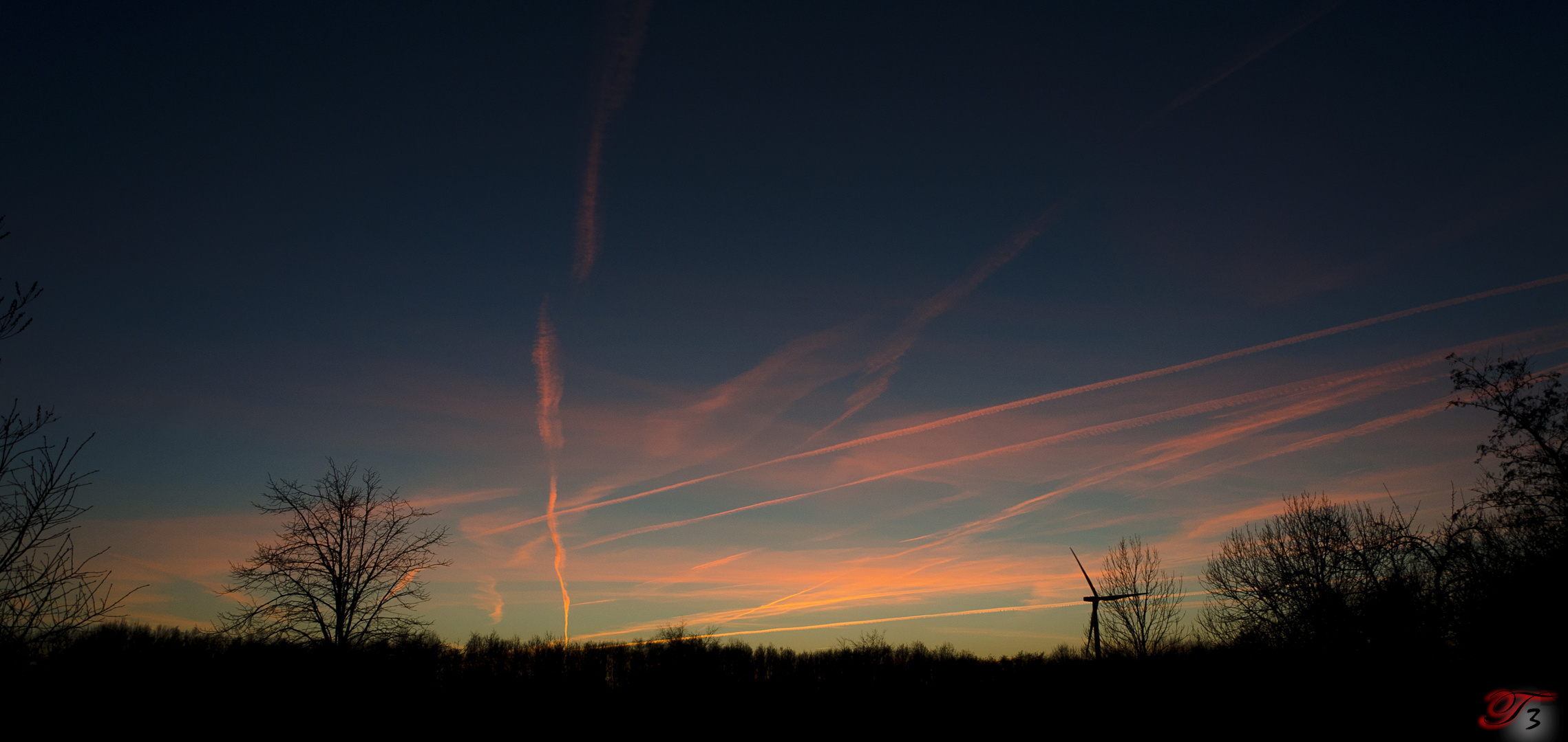 Sonnenuntergang im Norden