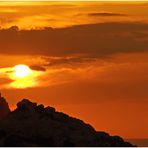 Sonnenuntergang im Norden Mallorcas