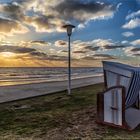 Sonnenuntergang im Norderney