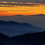 Sonnenuntergang im Nordschwarzwald