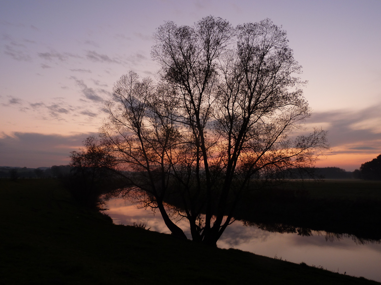 Sonnenuntergang im November