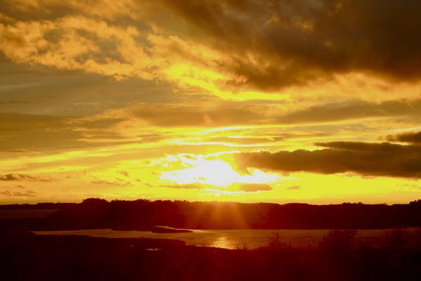 Sonnenuntergang im November