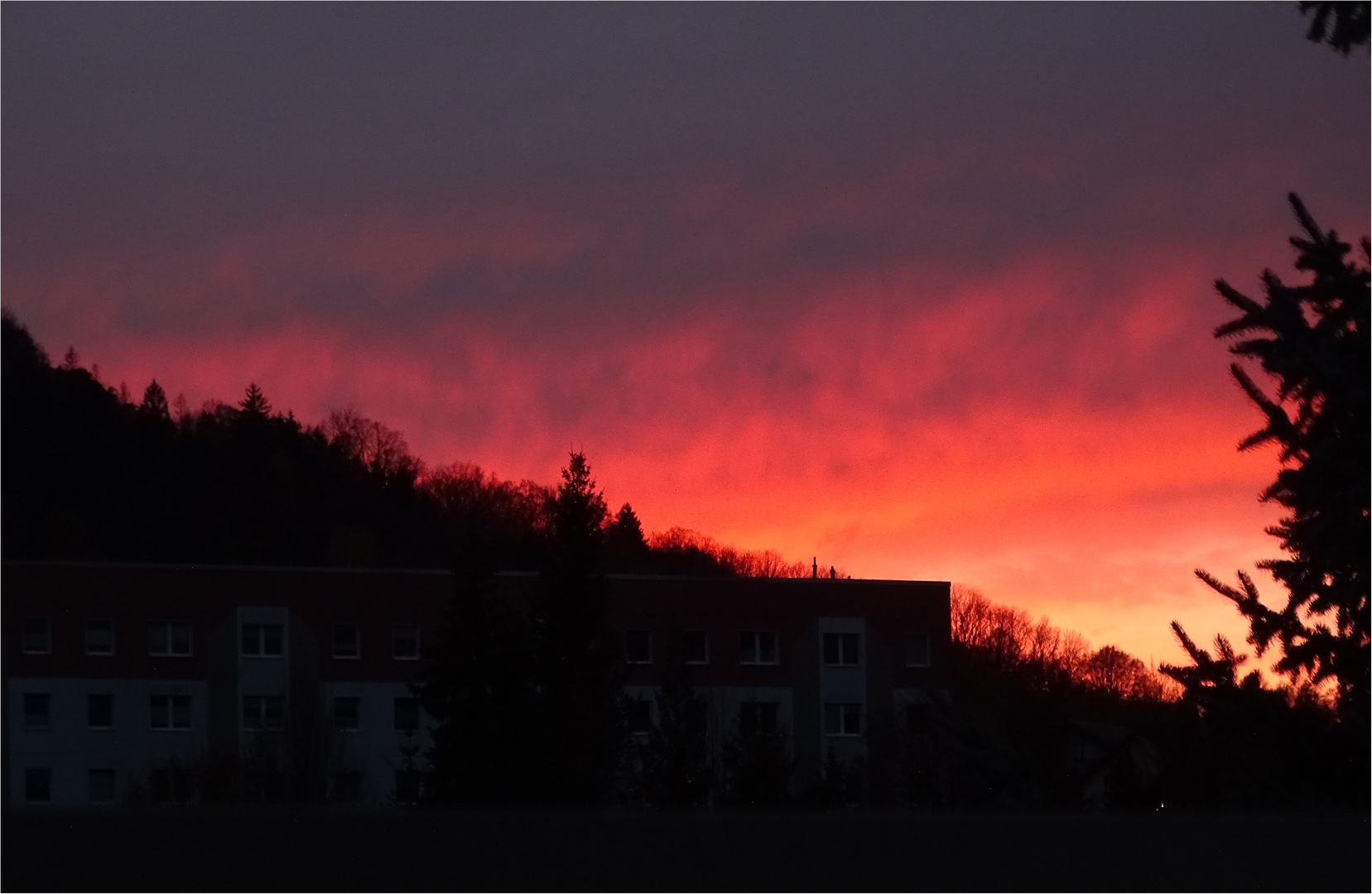 Sonnenuntergang im November