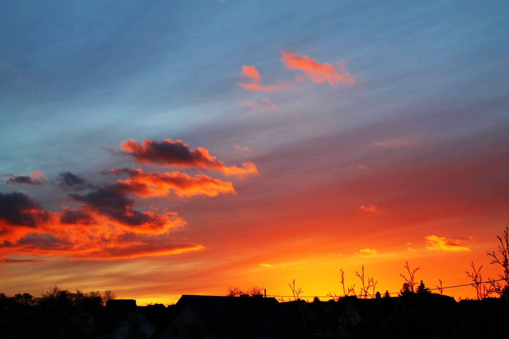 Sonnenuntergang im November