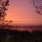 Sonnenuntergang im November2008 auf Rügen