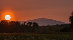 Sonnenuntergang im Oberharz 