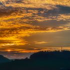 Sonnenuntergang im Oberwälder Land