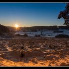 Sonnenuntergang im Odenwald