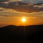 Sonnenuntergang im Odenwald