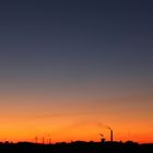 Sonnenuntergang im Oktober