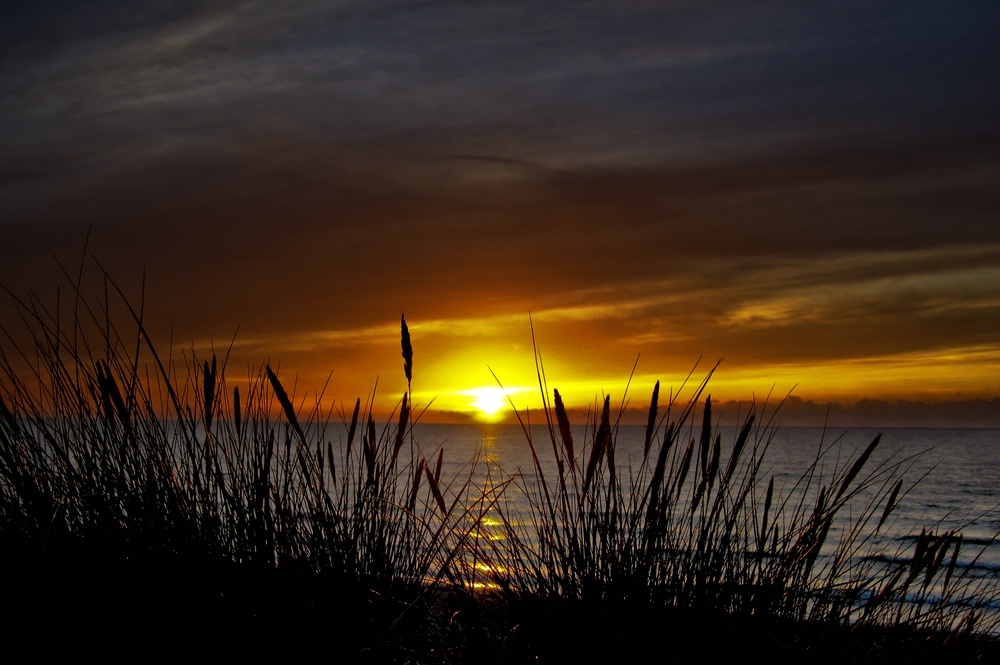 Sonnenuntergang im Oktober