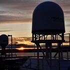 Sonnenuntergang im Oslofjord