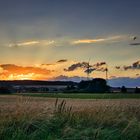 Sonnenuntergang im Osnabrücker Land 